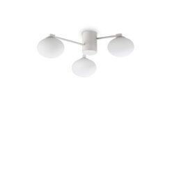 IDEAL LUX Φωτιστικό Οροφής HERMES 3xG9 Λευκού Χρώματος – 322667