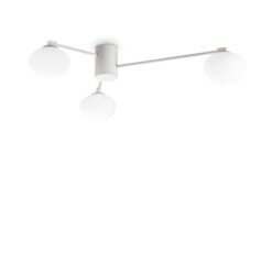 IDEAL LUX Φωτιστικό Οροφής HERMES 3xG9 Λευκού Χρώματος – 322674