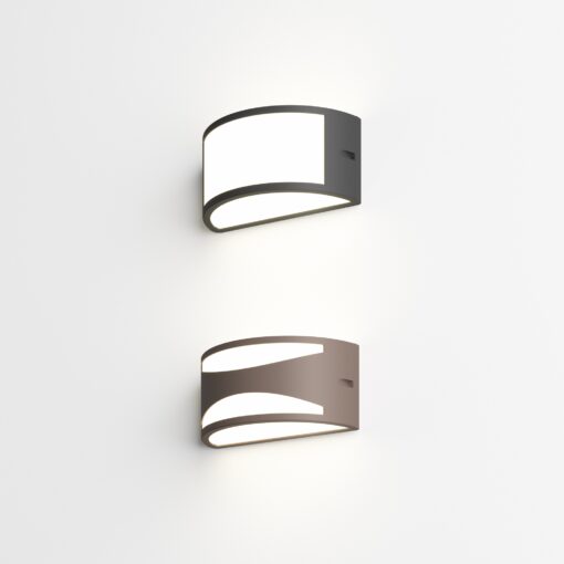 IDEAL LUX Επιτοίχιο Φωτιστικό REX-1 1xE27 IP44 Μαύρου Χρώματος – 322728