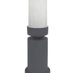 Φωτιστικό Δαπέδου/εδάφους H23CM  Ε/27 γκρί IP44 D-06EB Heronia – 32-0240