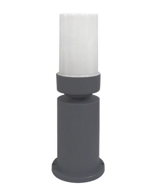 Φωτιστικό Δαπέδου/εδάφους H23CM  Ε/27 γκρί IP44 D-06EB Heronia – 32-0240