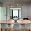 Κρεμαστό Φωτιστικό Trio Lighting HARPER   LED, 42W · 1x 5700lm, 3000K Μαύρο Ματ Μεταλλικό   – 322910532