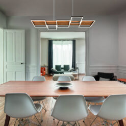Κρεμαστό Φωτιστικό Trio Lighting HARPER   LED, 42W · 1x 5700lm, 3000K Μαύρο Ματ Μεταλλικό   – 322910532