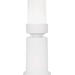 D-06EB WHITE Δαπέδου/εδάφους 35cm φωτιστικό Ε/27 γκρί Heronia – 32-0241