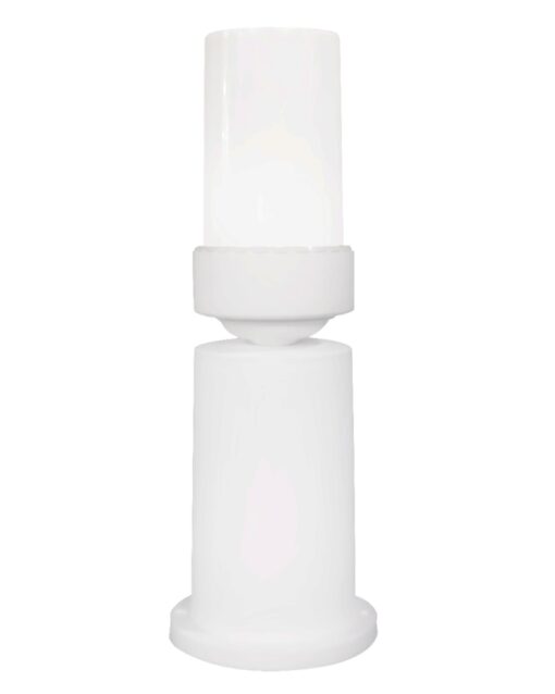 D-06EB WHITE Δαπέδου/εδάφους 35cm φωτιστικό Ε/27 γκρί Heronia – 32-0241