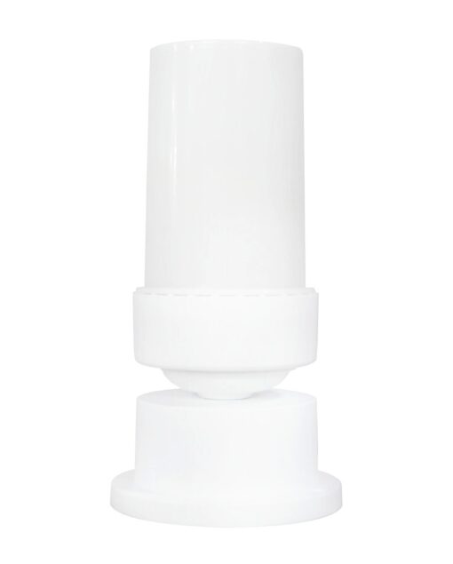 Φωτιστικό Δαπέδου/εδάφους H23CM λευκό Ε/27 D-06E WHITE Heronia – 32-0177