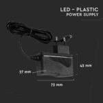 Τροφοδοτικό για LED 18W 12V IP44 Πλαστικό V-TAC – 3237