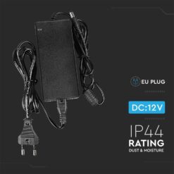 Τροφοδοτικό για LED 60W 12V IP44 Πλαστικό V-TAC – 3239
