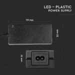 Τροφοδοτικό για LED 78W 12V IP44 Πλαστικό V-TAC – 3240