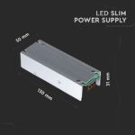 Τροφοδοτικό για LED 75W 12V IP20 Μεταλλικό V-TAC – 3247