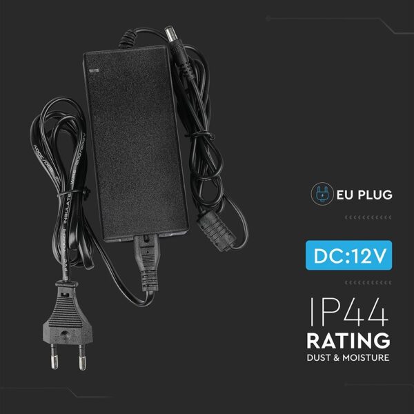 Τροφοδοτικό για LED 42W 12V IP44 Πλαστικό V-TAC – 3249
