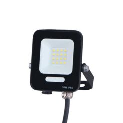 ΠΡΟΒΟΛΕΑΣ LED SMD 10W ΜΑΥΡΟΣ IP66 4000K PLUS EUROLAMP – 147-69001