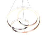 Κρεμαστό Φωτιστικό Trio Lighting  LED 60W Νίκελ Ματ Μεταλλικό Step Dimmable 7200lm  2300+3000+4000K – 326210107
