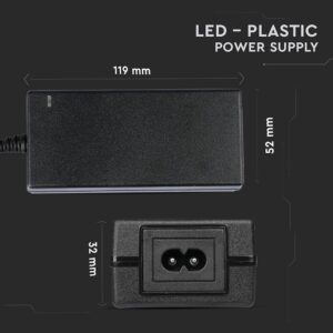 Τροφοδοτικό για LED 60W 24V IP44 Πλαστικό V-TAC – 3264