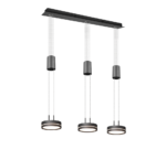 Κρεμαστό Φωτιστικό Trio Lighting  LED 9W Ανθρακί Αλουμίνιο Step Dimmable 1050lm  3000K – 326510342