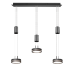 Κρεμαστό Φωτιστικό Trio Lighting  LED 9W Ανθρακί Αλουμίνιο Step Dimmable 1050lm  3000K – 326510342
