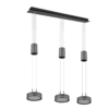 Κρεμαστό Φωτιστικό Trio Lighting  LED 9W Ανθρακί Αλουμίνιο Step Dimmable 1050lm  3000K – 326510342