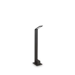 IDEAL LUX Φωτιστικό Κολωνάκι Κήπου AGOS LED 6.5W 3000K IP54 Μαύρου Χρώματος – 326696