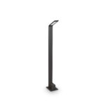 IDEAL LUX Φωτιστικό Κολωνάκι Κήπου AGOS LED 6.5W 3000K IP54 Χρώματος Ανθρακί – 326733