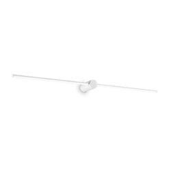 IDEAL LUX Επιτοίχιο Φωτιστικό FILO LED 13W 3000K IP44 Λευκού Χρώματος – 310138