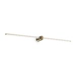IDEAL LUX Επιτοίχιο Φωτιστικό FILO LED 16W 3000K IP44 Χρυσού Χρώματος – 327785
