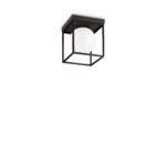 IDEAL LUX Φωτιστικό Οροφής LINGOTTO Μαύρου Χρώματος – 327853