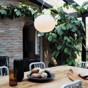 IDEAL LUX Κρεμαστό Φωτιστικό COTTON 1xE27 Λευκού Χρώματος – 297767