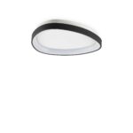IDEAL LUX Φωτιστικό Οροφής GEMINI PL LED 23W 3000K Μαύρο Χρώματος – 328027