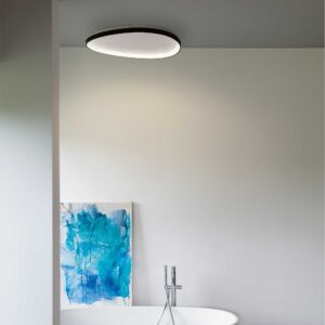 IDEAL LUX Φωτιστικό Οροφής GEMINI PL LED 23W 3000K Μαύρο Χρώματος – 328027