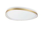 IDEAL LUX Φωτιστικό Οροφής GEMINI PL LED 29W 3000K Μαύρου Χρώματος – 328065