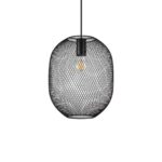 IDEAL LUX Κρεμαστό Φωτιστικό NET 1xE27 Μαύρου Χρώματος – 328119