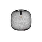IDEAL LUX Κρεμαστό Φωτιστικό NET 1xE27 Μαύρου Χρώματος – 328126