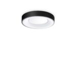 IDEAL LUX Φωτιστικό Οροφής PLANET LED 17W 3000K Μαύρου Χρώματος – 328140