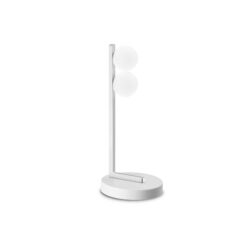 IDEAL LUX Επιτραπέζιο Φωτιστικό PING PONG LED 6W LED 3000K Λευκού Χρώματος – 328294