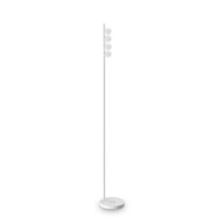 IDEAL LUX Φωτιστικό Δαπέδου PING PONG LED 12W 3000K Λευκού Χρώματος – 328317