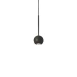 IDEAL LUX Κρεμαστό Φωτιστικό ARCHIMEDE LED 4W 3000K Μαύρου Χρώματος – 328355