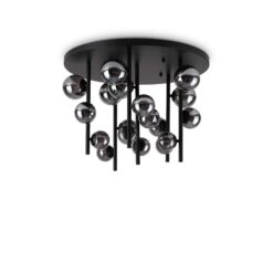 IDEAL LUX Φωτιστικό Οροφής PERLAGE 18xG9 Φιμέ Χρώματος – 328386