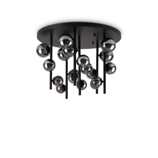 IDEAL LUX Φωτιστικό Οροφής PERLAGE 18xG9 Φιμέ Χρώματος – 328386