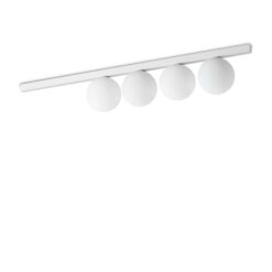 IDEAL LUX Φωτιστικό Οροφής BINOMIO 4XG9 Λευκού Χρώματος – 328454