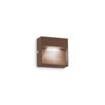 IDEAL LUX Φωτιστικό για Σκαλοπάτια DEDRA LED 1.5W 3000K IP65 Καφέ Χρώματος – 328621