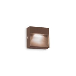 IDEAL LUX Φωτιστικό για Σκαλοπάτια DEDRA LED 1.5W 3000K IP65 Καφέ Χρώματος – 328621