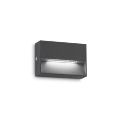 IDEAL LUX Φωτιστικό για Σκαλοπάτια DEDRA LED 1.5W 3000K IP65 Χρώματος Ανθρακί – 328645