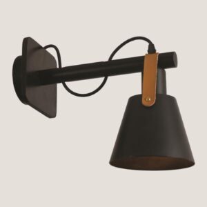 ΑΠΛΙΚΑ ΤΟΙΧΟΥ Ε27  ΜΑΥΡΟ EUROLAMP 144-28000