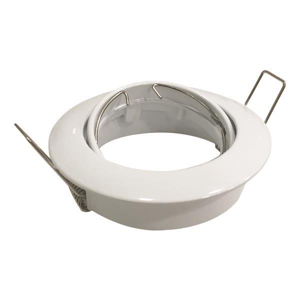 ΣΠΟΤ ΧΩΝΕΥΤΟ ΚΙΝΗΤΟ ΑΛΟΥΜΙΝΙΟΥ GU10 ΛΕΥΚΟ EUROLAMP 147-55621