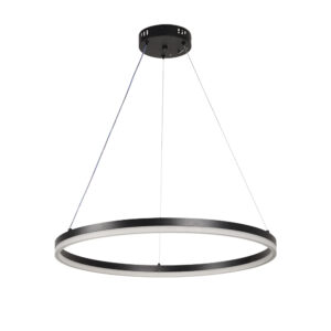 InLight Κρεμαστό φωτιστικό LED 45W 3CCT (by switch on base) 6095-C-Black
