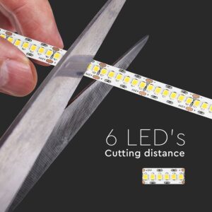 LED Ταινία 18W V-TAC PRO Samsung Chip Dimmable 24V 1500lm/m CRI >95 Θερμό Λευκό 3000Κ 10 Μέτρα – 331