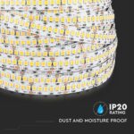 LED Ταινία 18W V-TAC PRO Samsung Chip Dimmable 24V 1500lm/m CRI >95 Θερμό Λευκό 3000Κ 10 Μέτρα – 331