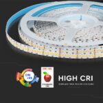 LED Ταινία 18W V-TAC PRO Samsung Chip Dimmable 24V 1500lm/m CRI >95 Θερμό Λευκό 3000Κ 10 Μέτρα – 331