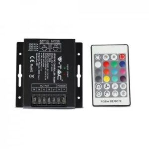 LED Controller με Τηλεχειριστήριο RF για Ταινίες RGBW 288W/576W V-TAC – 3338