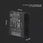 LED Controller με Τηλεχειριστήριο RF για Ταινίες RGBW 288W/576W V-TAC – 3338
